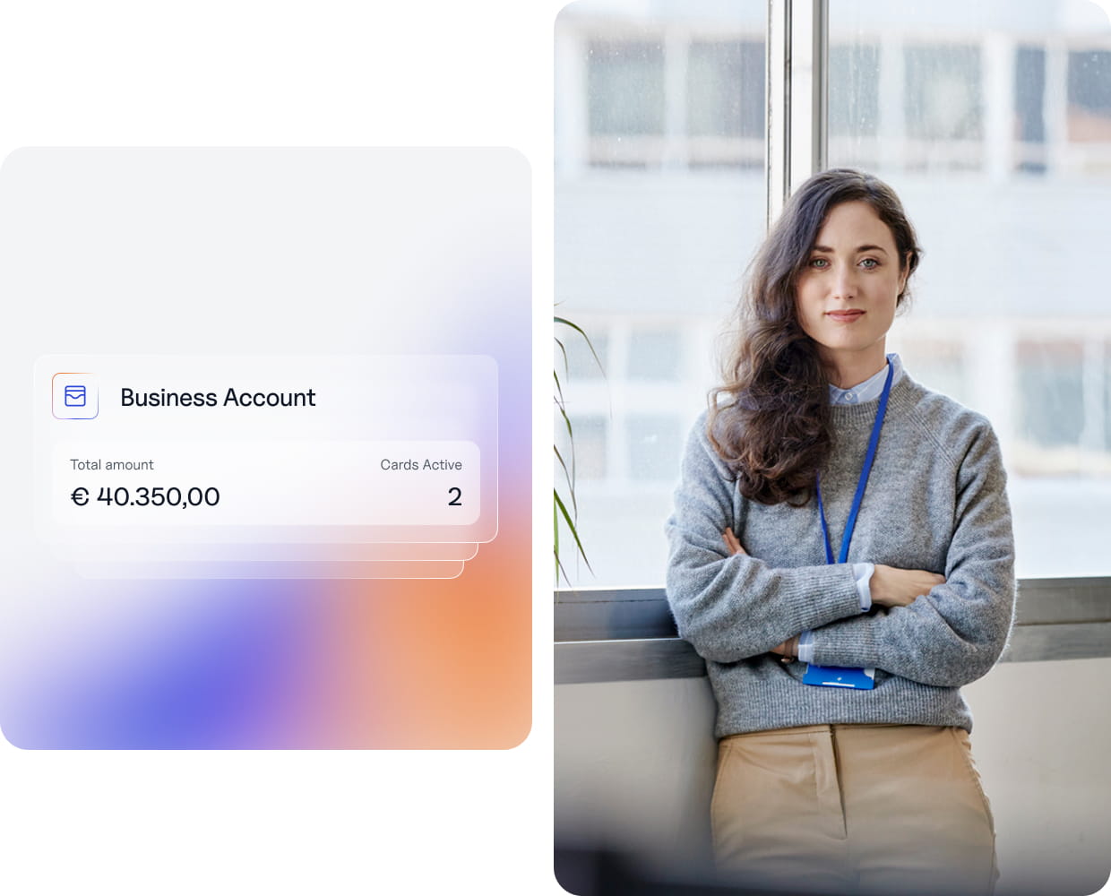 Business woman in office environment