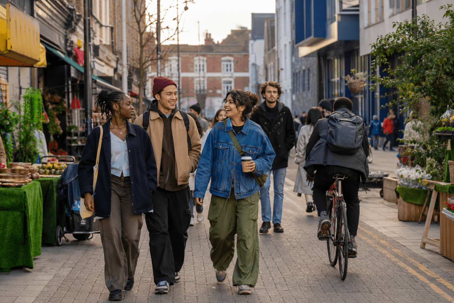 The New Cross and Deptford student area in South London