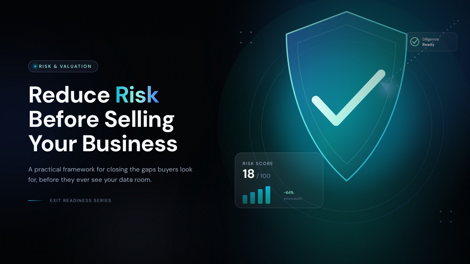 reduce risk before selling