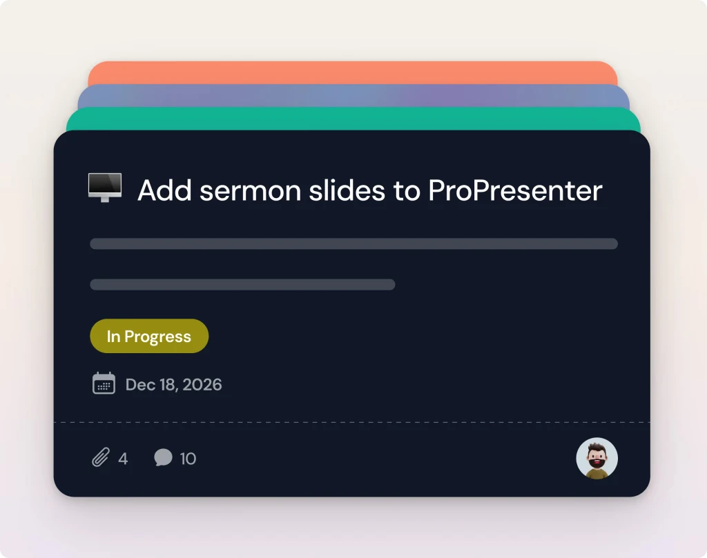 Tasks & Checklists