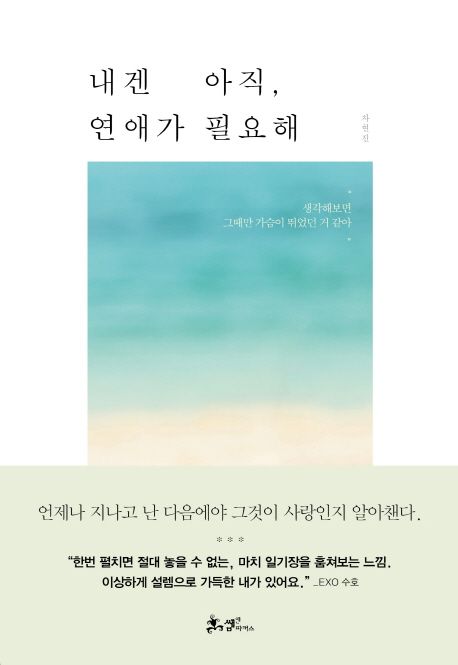 작가 차현진의 내겐 아직 연애가 필요해 책 표지