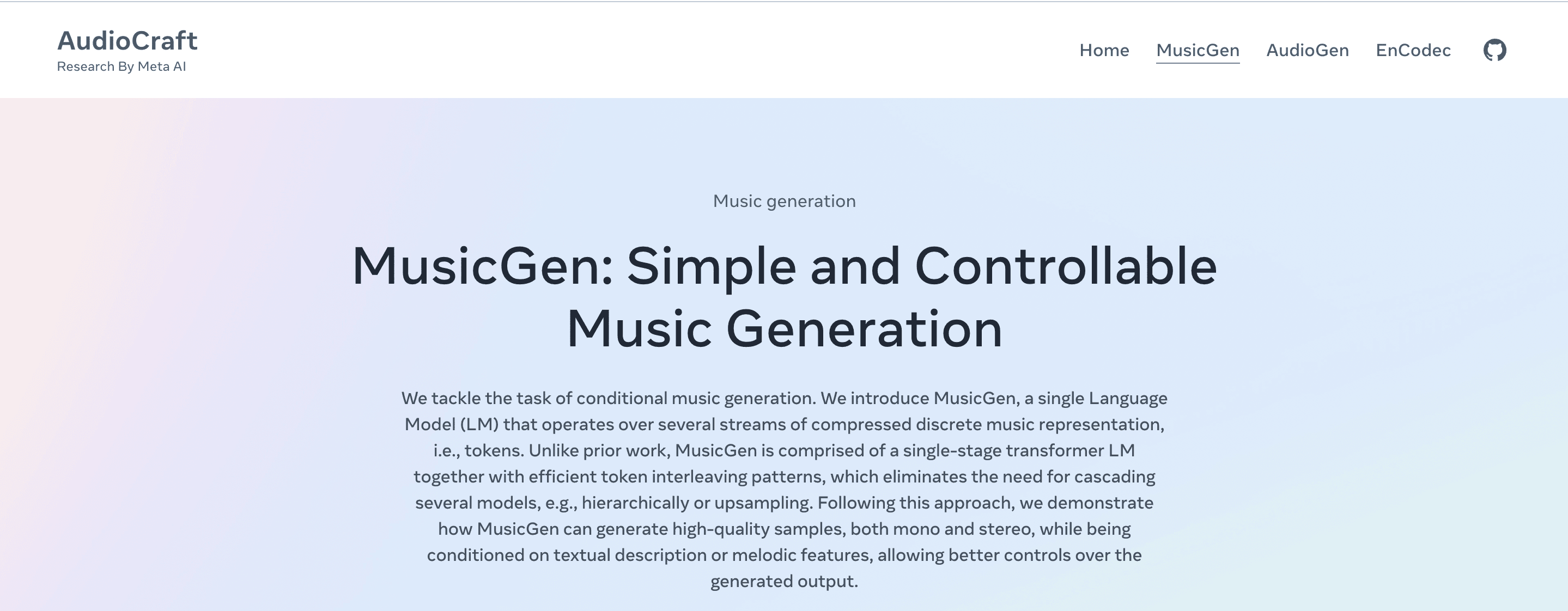 Musicgen Tools - Musicgen Alternative