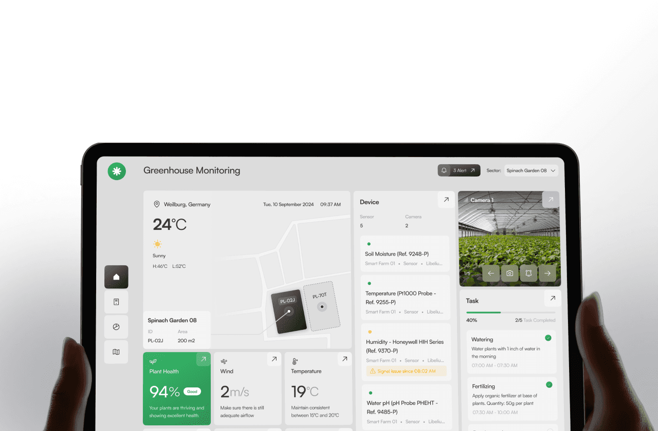 Woman wears a blue coat in a blue environment.