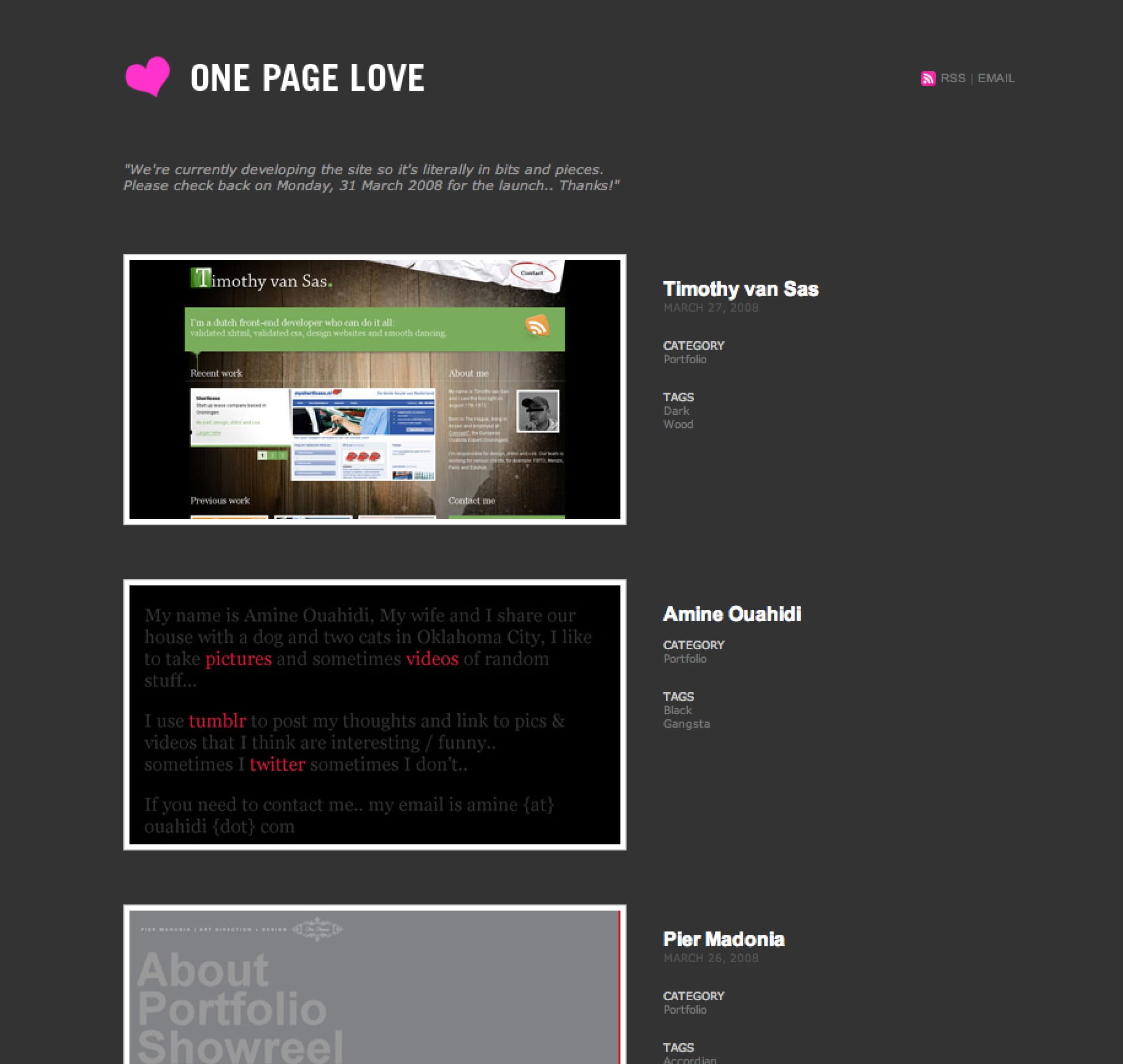 email screenshot
