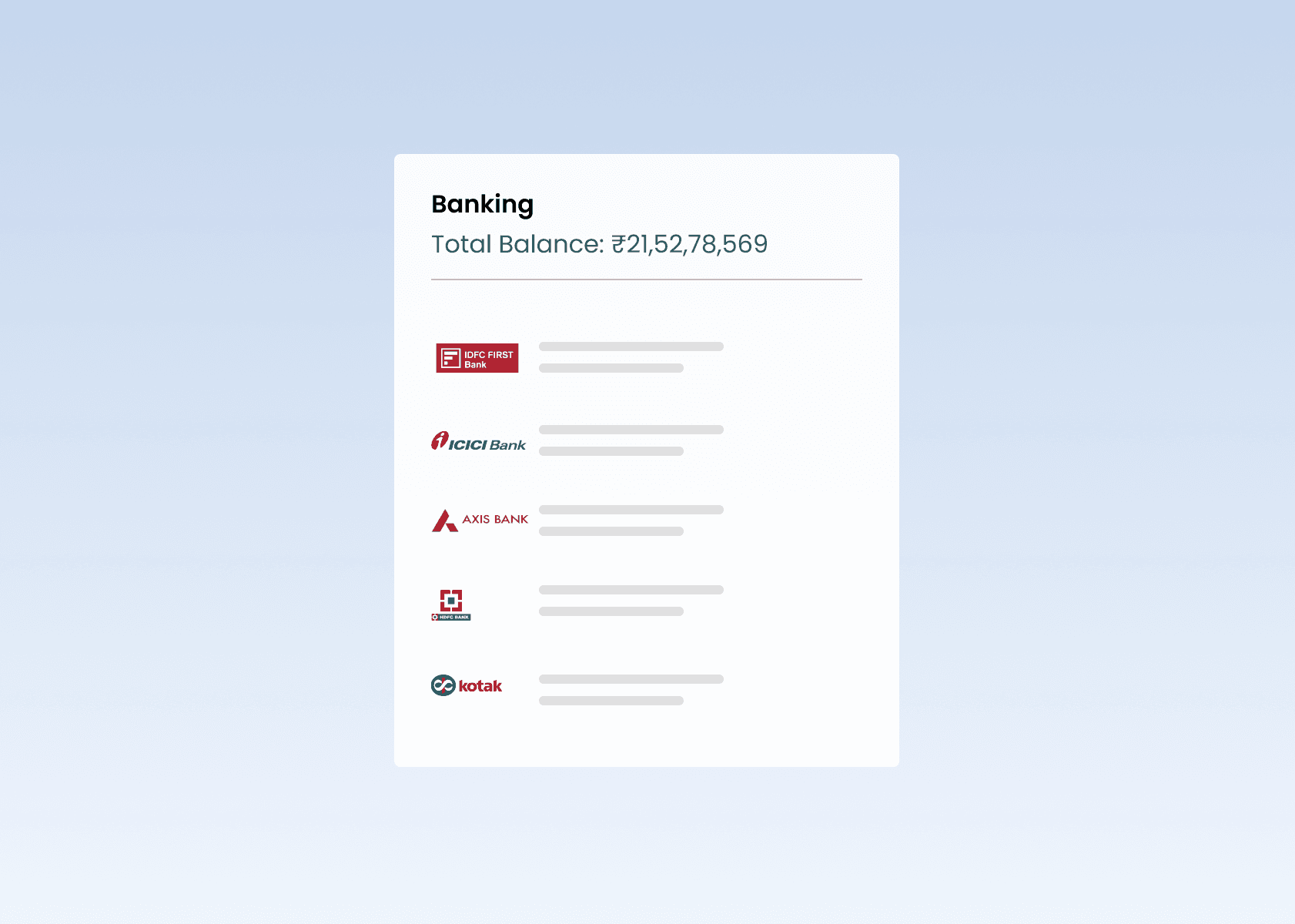 Pazy — Connected Banking payments interface