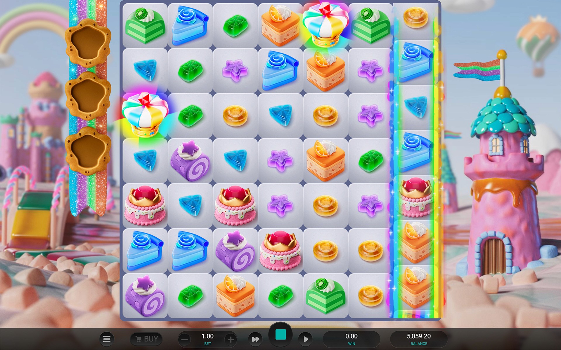 Sweetopia Royale - capture officielle Relax Gaming