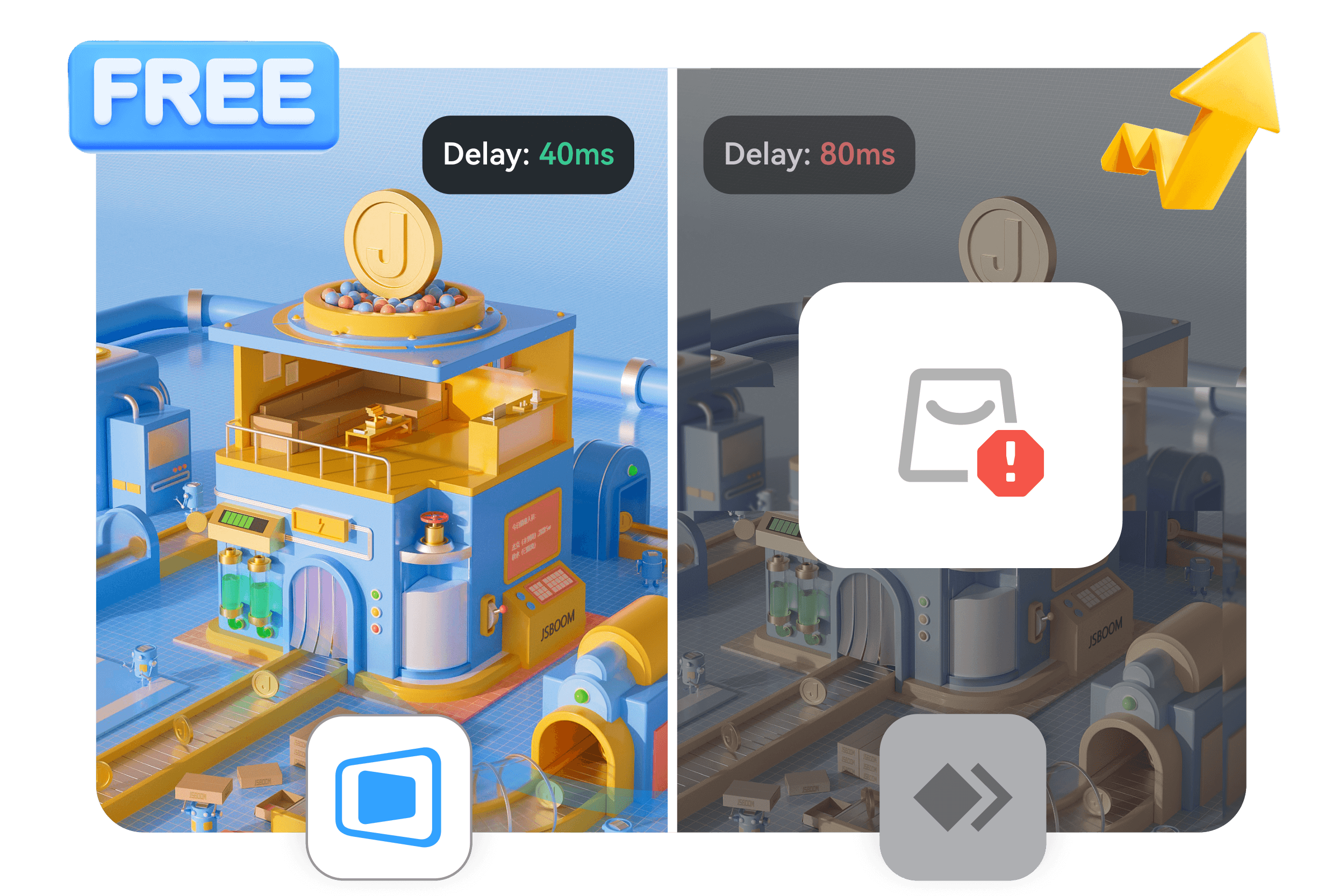 DeskIn Cost-Friendly & stable connection