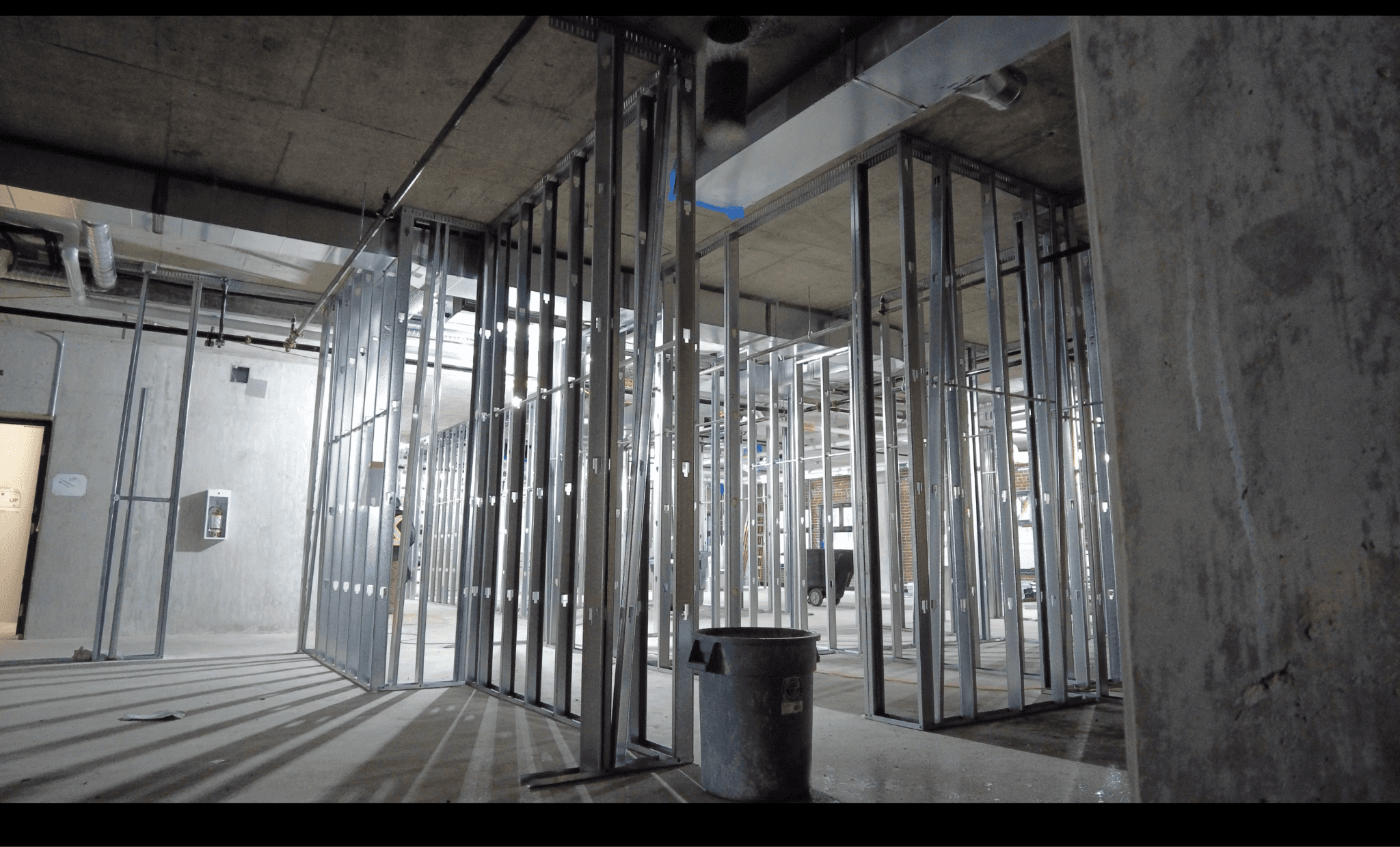 Any proposed core location has to be reviewed during the scanning stage to determine whether the area underneath is clear for coring