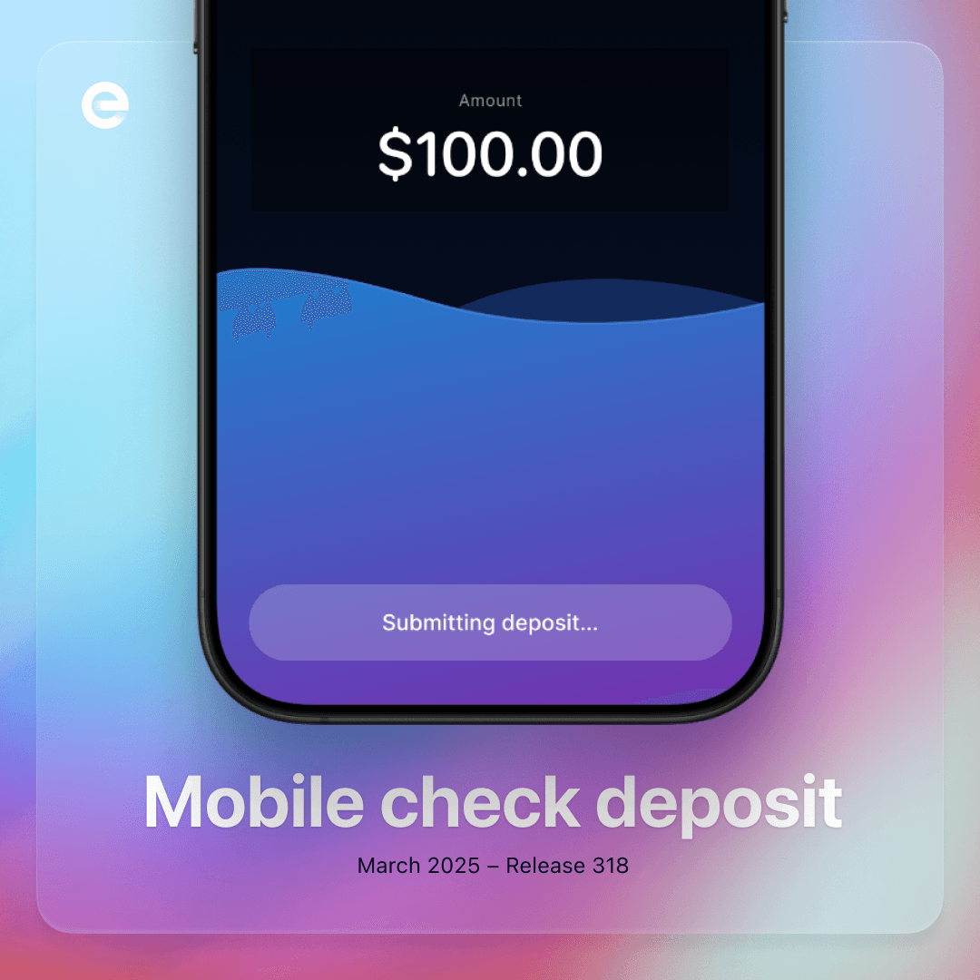 Mobile check deposit