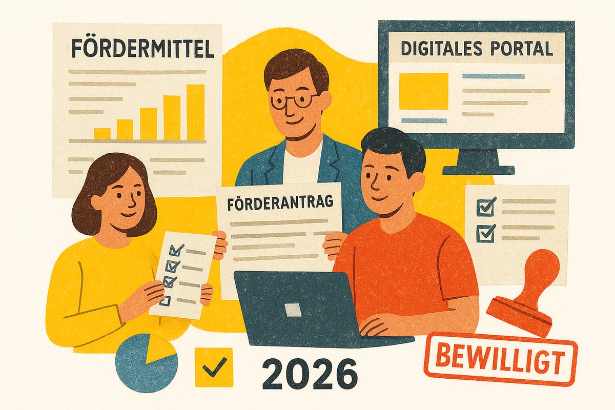 Schritt-für-Schritt: Förderungen für die Unternehmensgründung beantragen