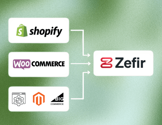 Smiling man and woman standing together in front of a framed abstract artwork.