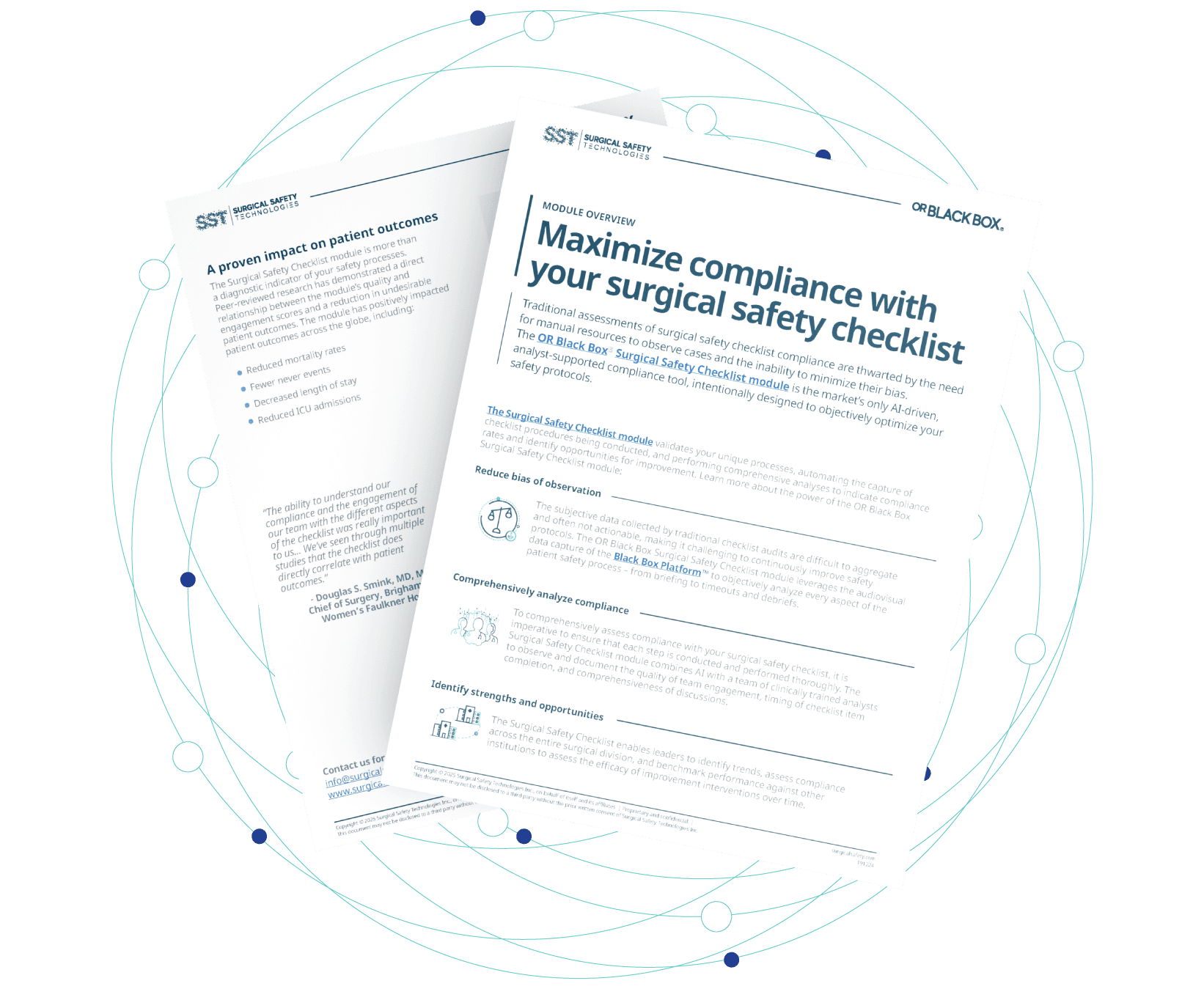 Surgical Safety Checklist module data sheet