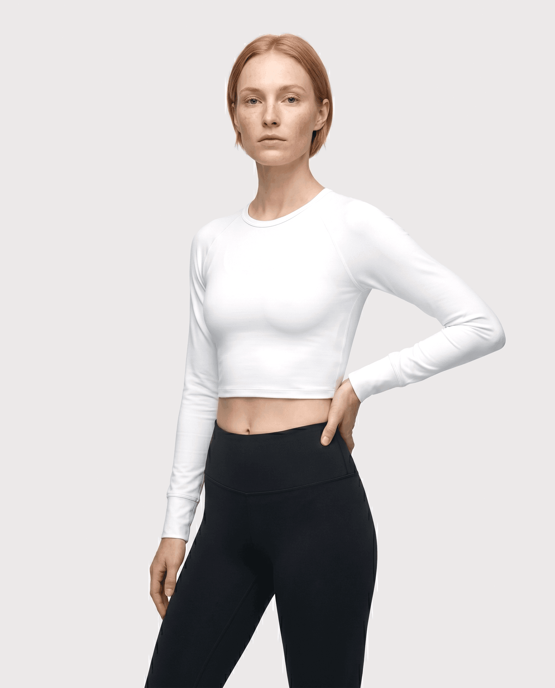 Three-quarter front White