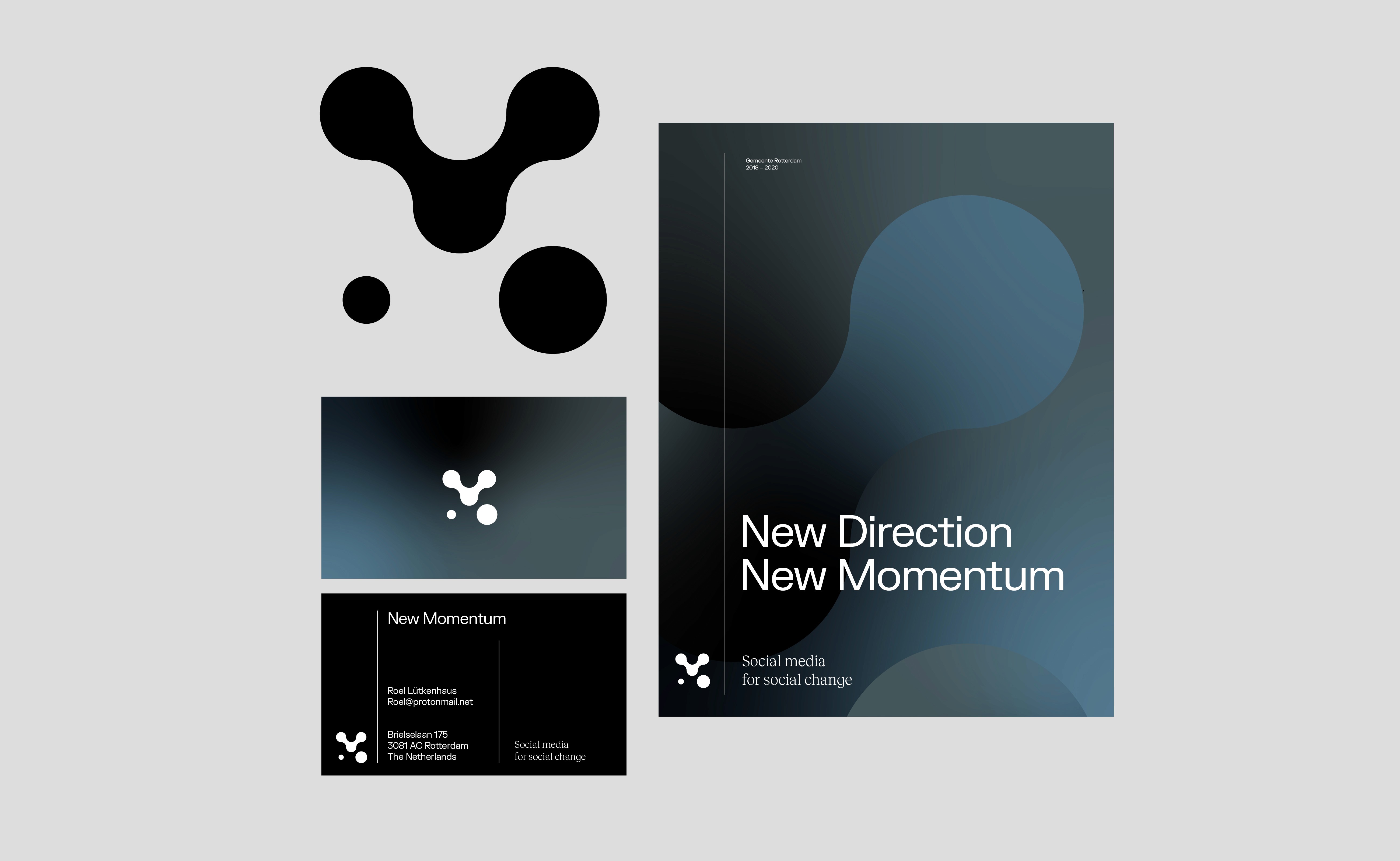 New Momentum logo applications
