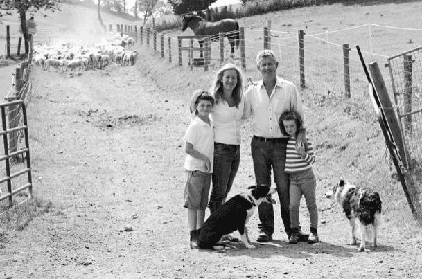 Owner of Kilmullen Farm laughing while supplying their goods to As One Restaurant Dubliln