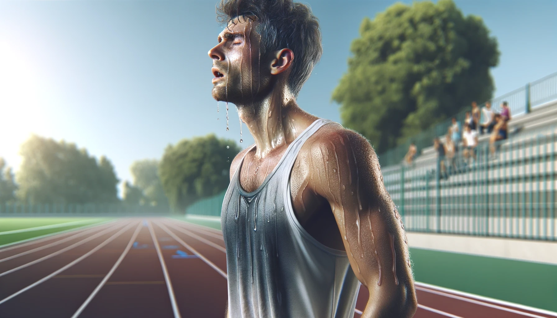 Is sweating water uniquely human?