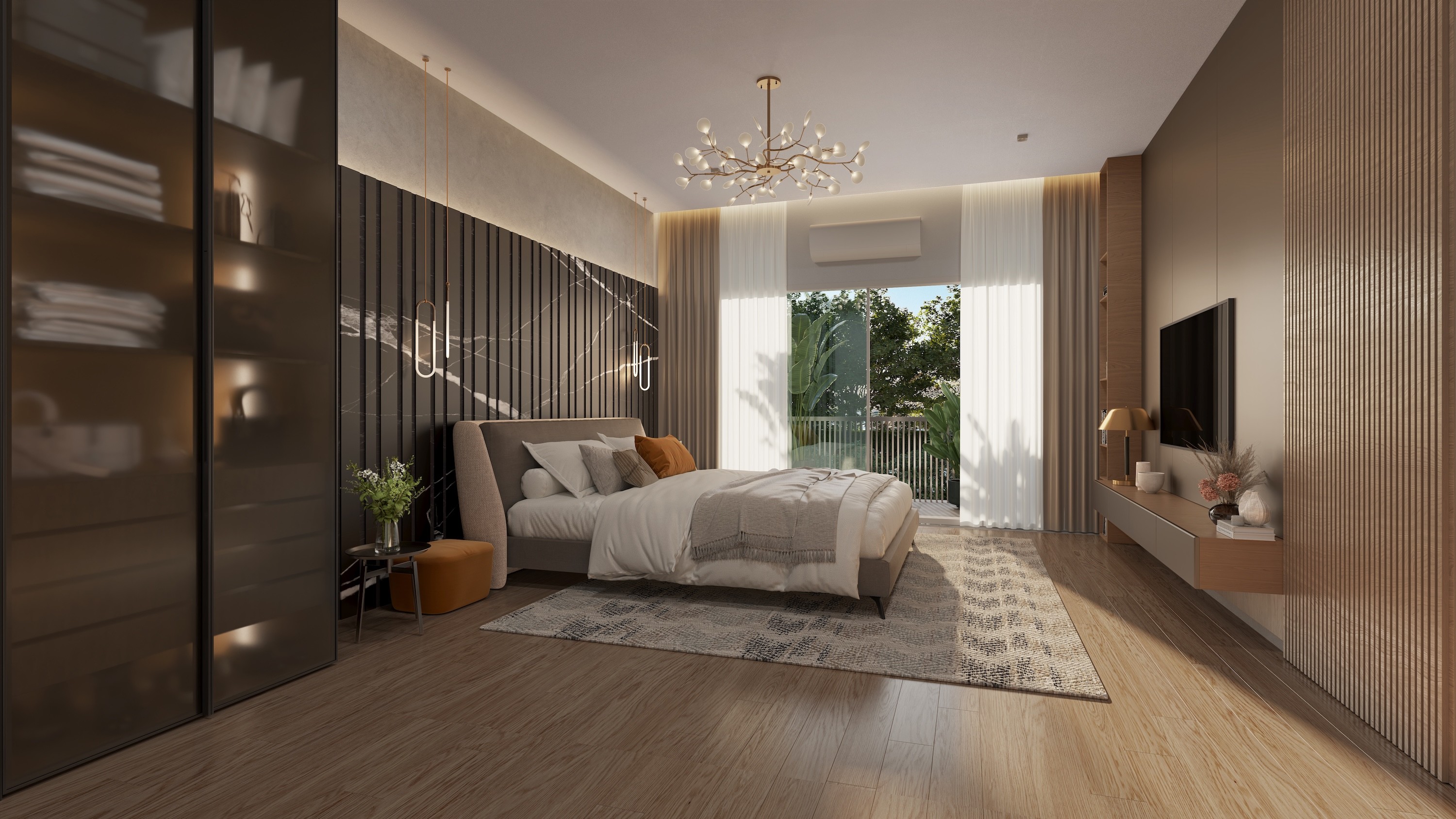 Apartment - Master Bedroom