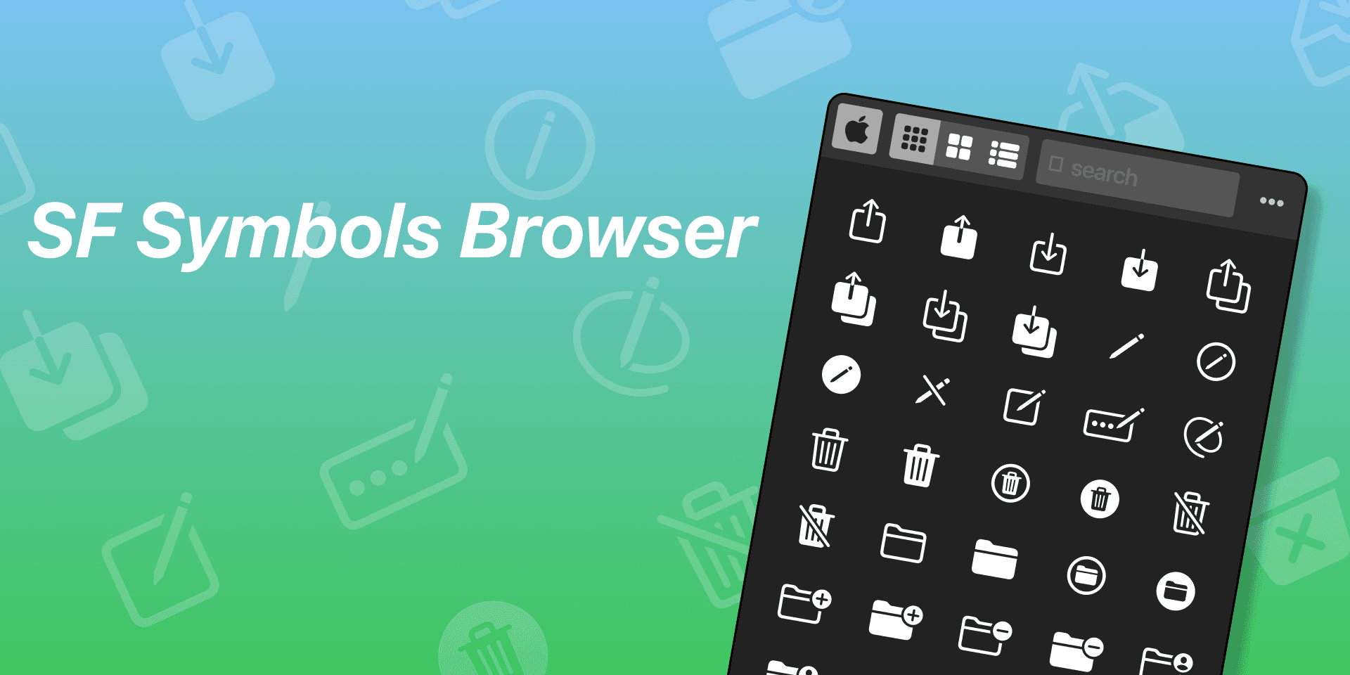 SF Symbols Browser | Icon Plugin | BestFigmaPlugins.com