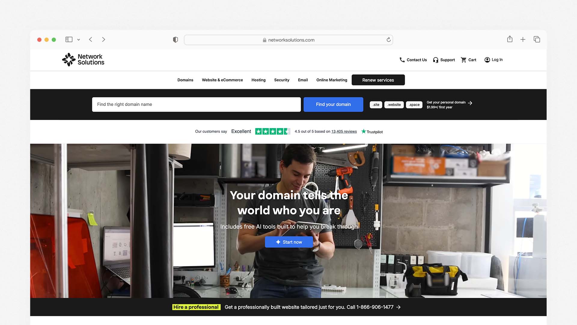 Network Solutions — Best for Local Businesses Wanting Everything in One Account