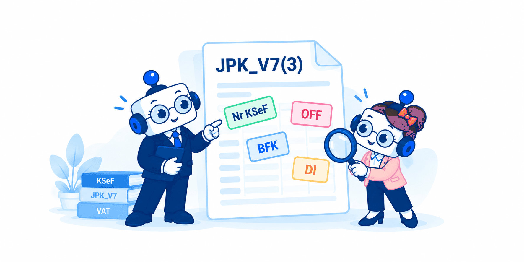 Oznaczenia faktur KSeF w JPK_V7(3)