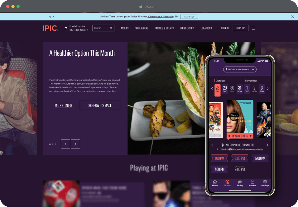 Two iPhones 15s displaying a Web3.0 learning app