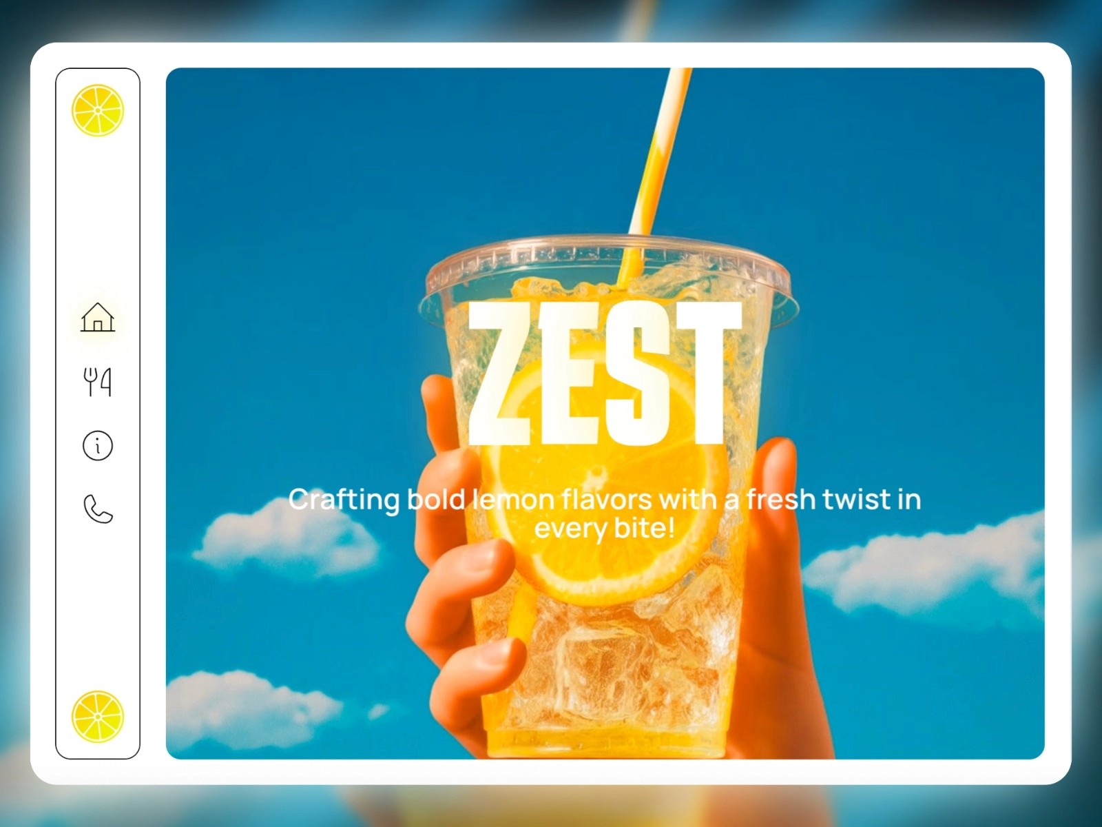 Zest — 高级暗黑现代餐饮品牌网站设计灵感