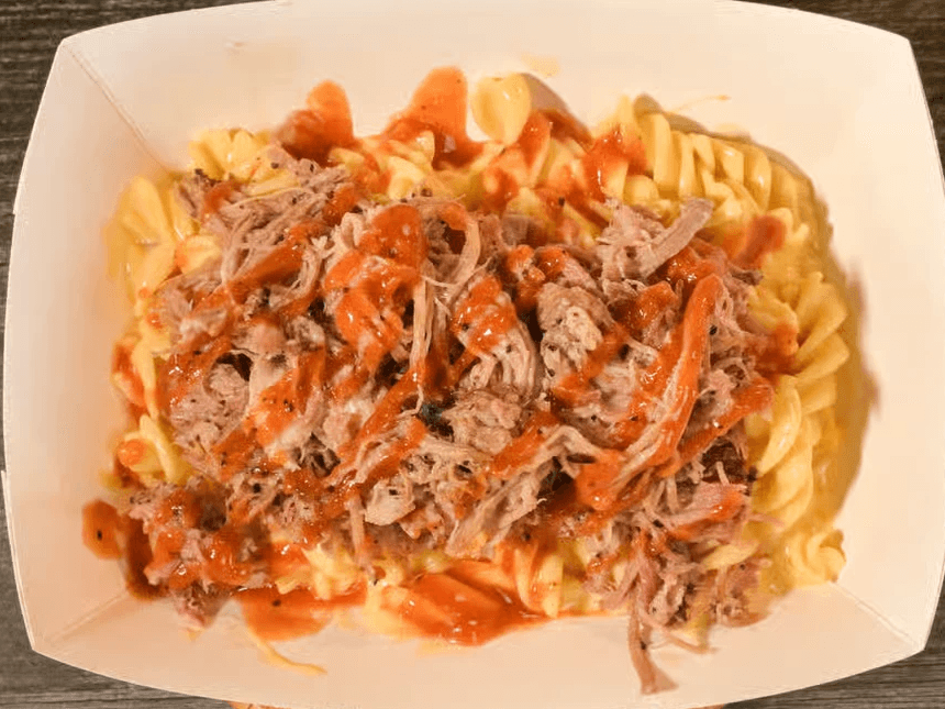 Pulled Pork Mac and Cheese