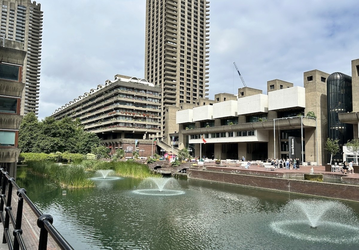 a visit to the barbican in london