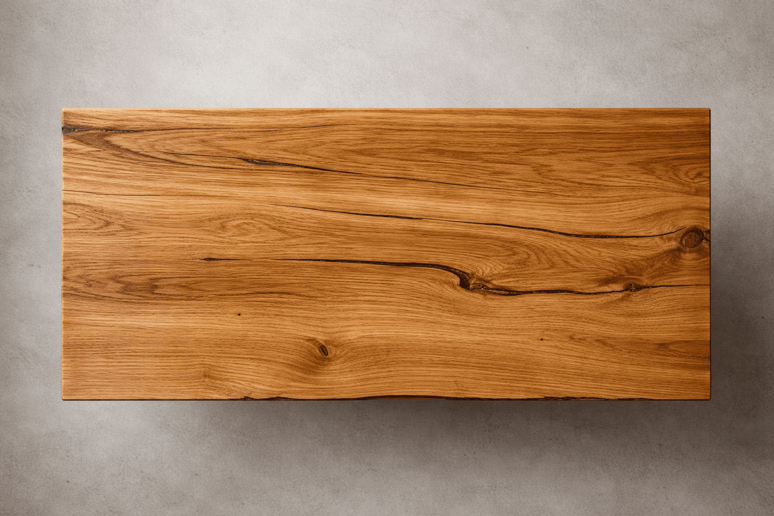 VEKRO stół drewniany Flow od góry