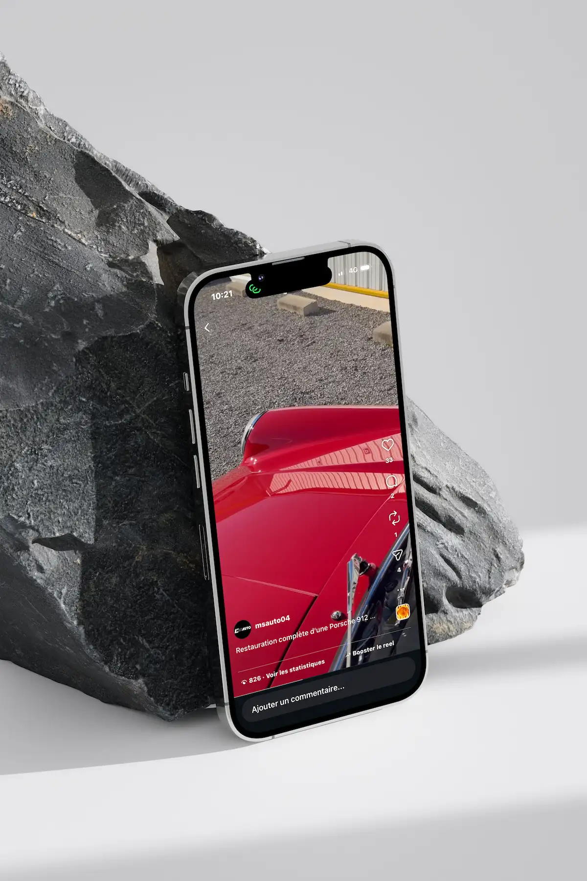Réalisation de réels Instagram pour MS AUTO 
