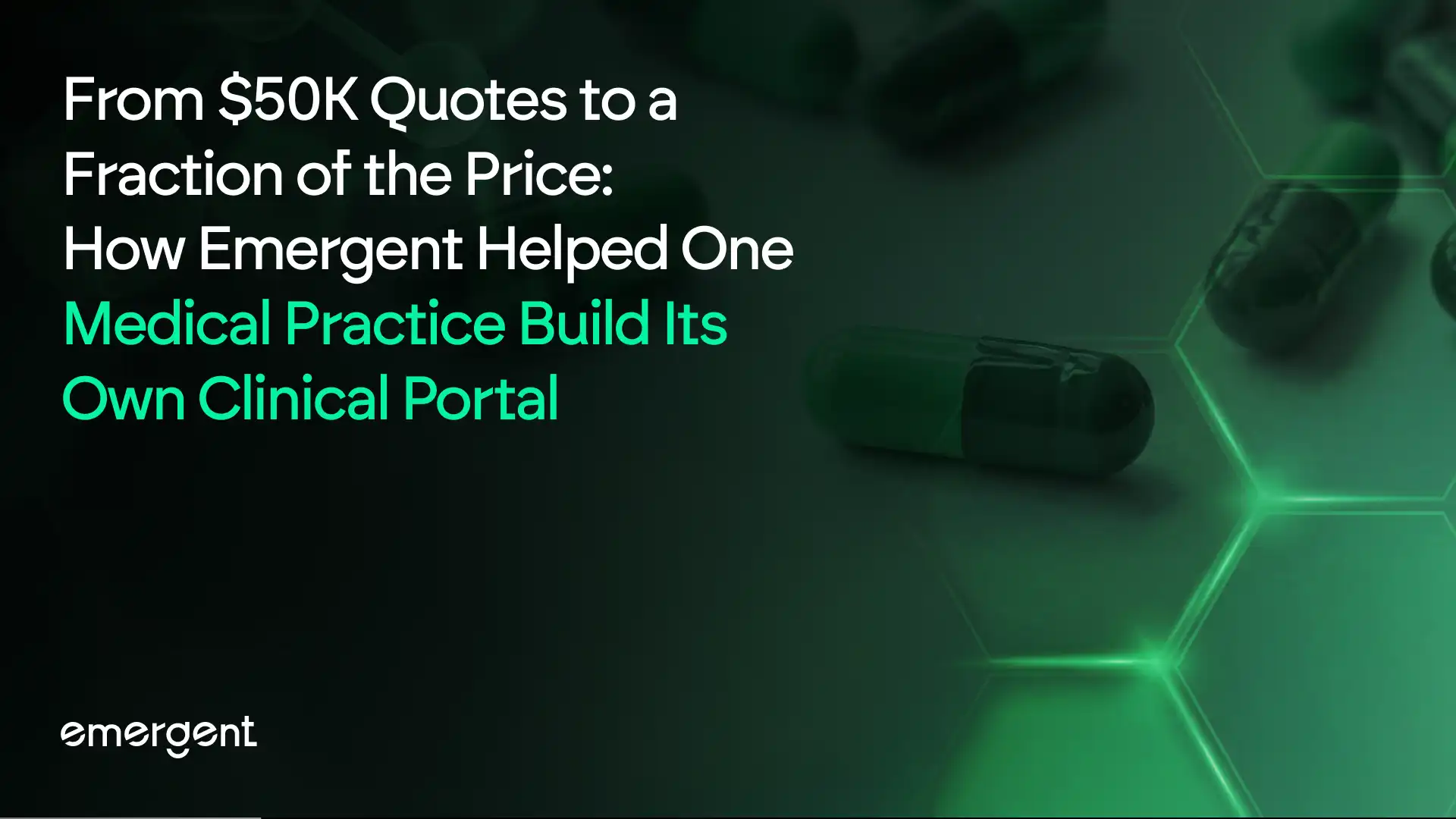 How Emergent Helped One Medical Practice Build Its Own Clinical Portal