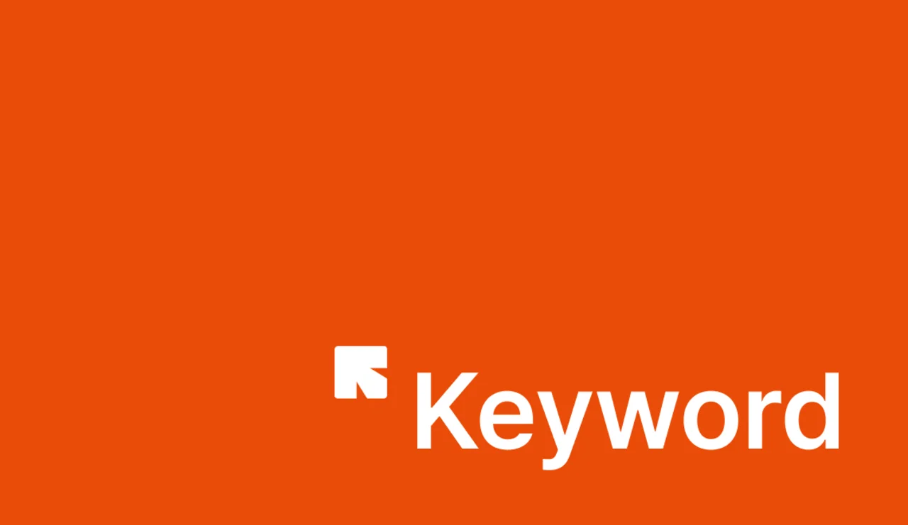 마케팅 키워드 추출하는 법에 대해 설명하는 아티클의 썸네일로, 'Keyword'라고 쓰여있다.