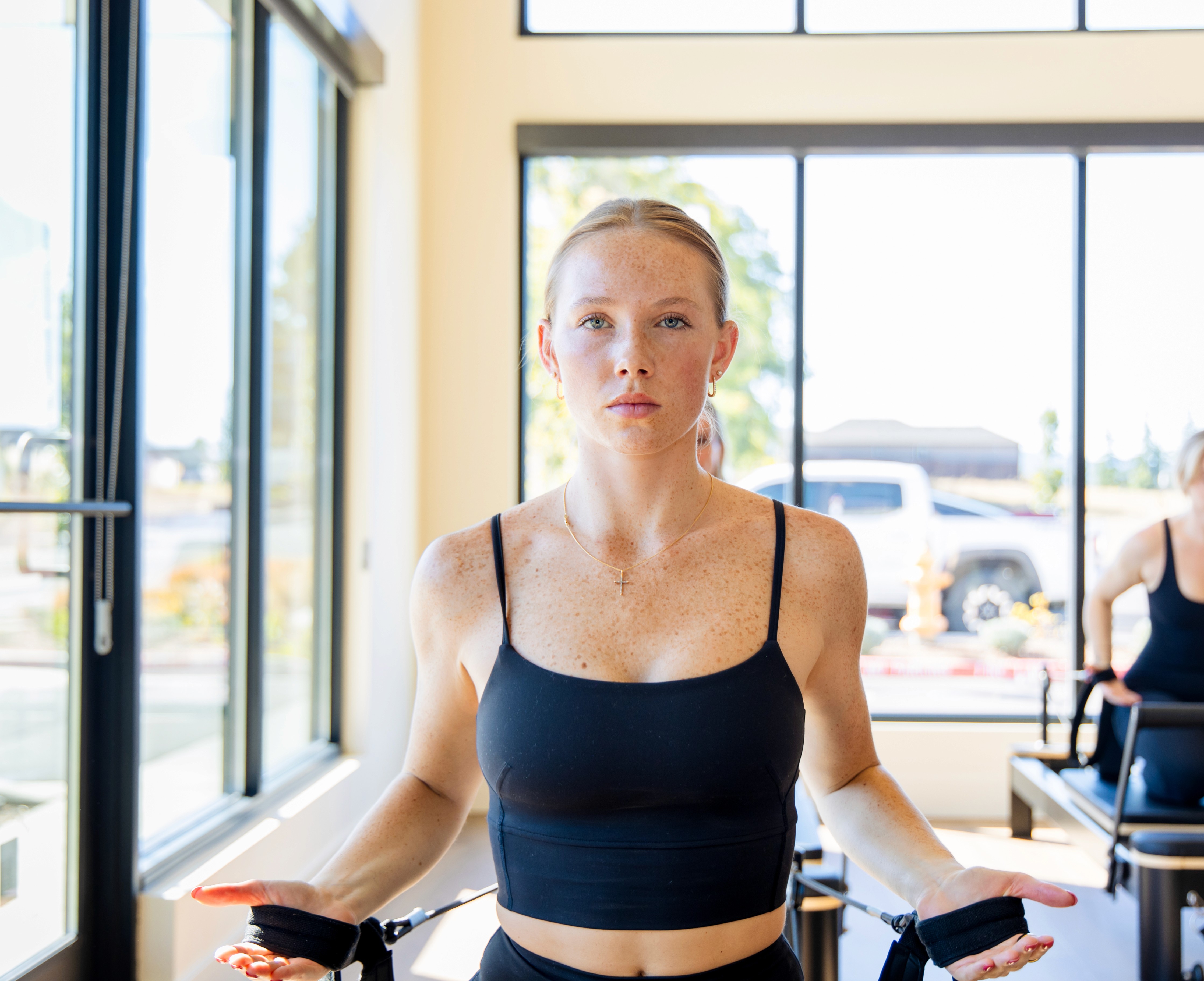 Reformer pilates class in session at Alma Collective Studio Medford Oregon