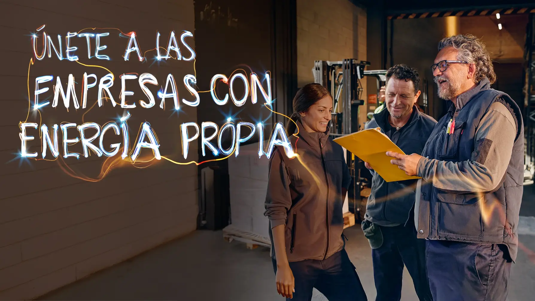 grupo de trabajadores en una empresa