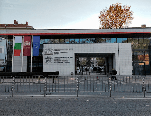 Medical University of Plovdiv Faculty of Medicine building