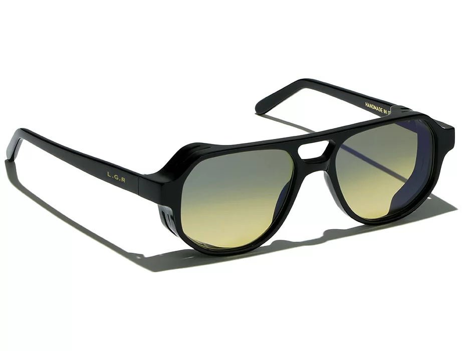 L.G.R Asmara Explorer black 01 yellow photochromic (base 2) 54' - Mandelli UK