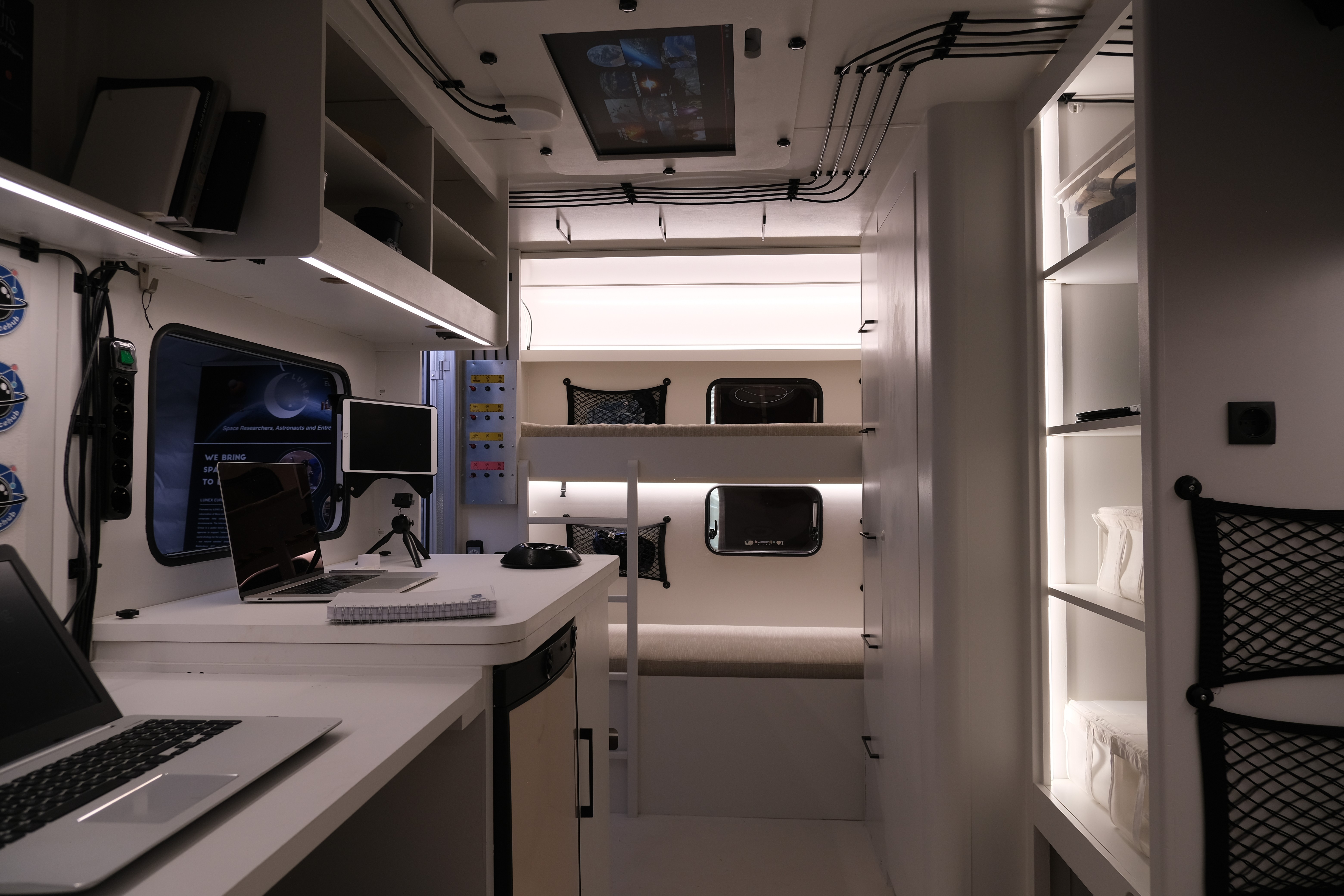 ExoSpaceHab-X interiors