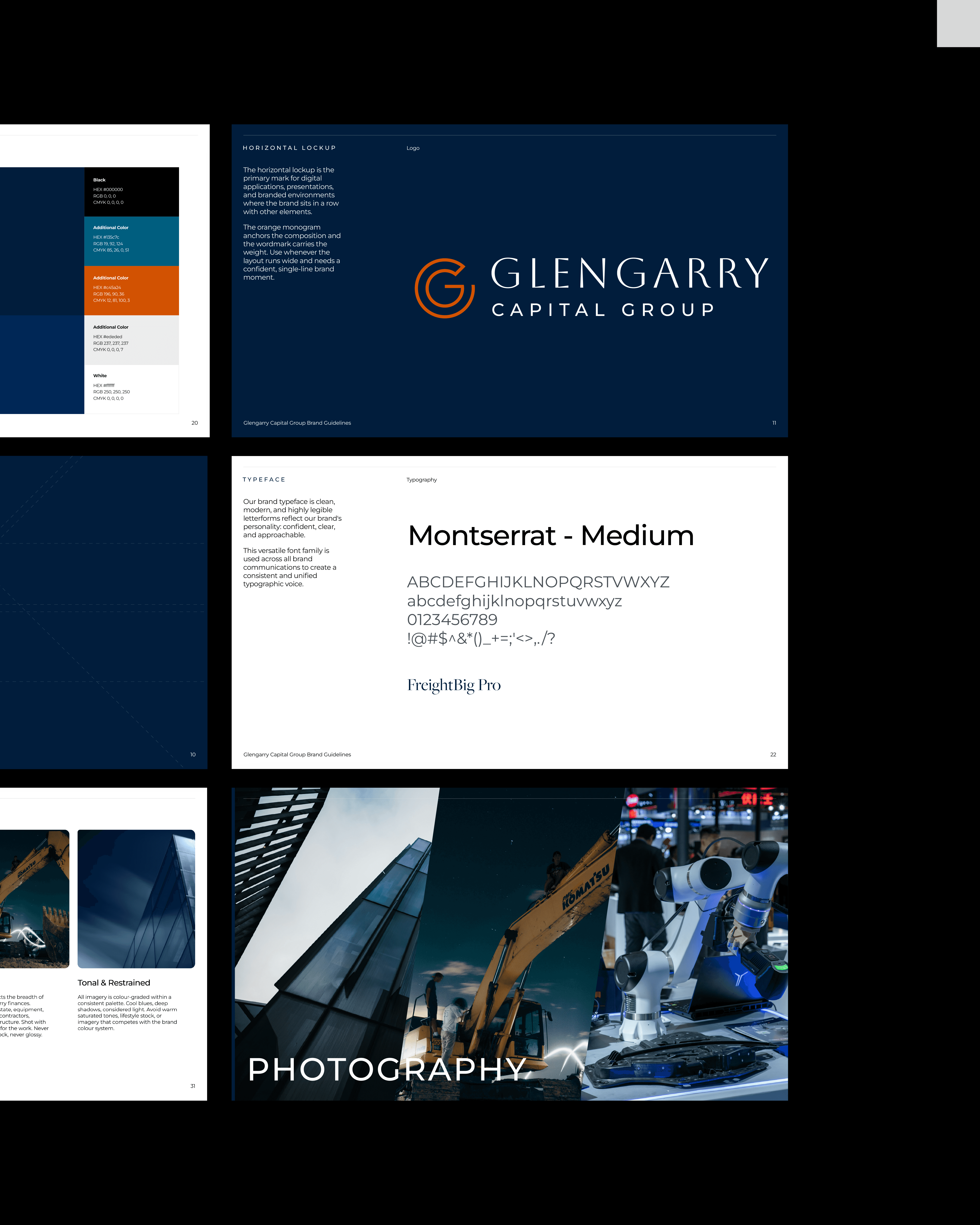 Comprehensive brand identity system for hotels.
