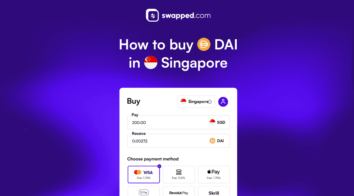 How to buy Dai (DAI) in Singapore with SGD