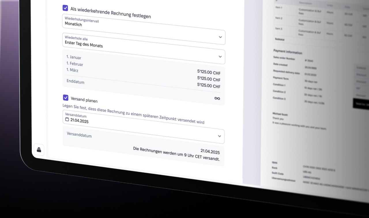 Tatsächlich automatisierte Rechnungen