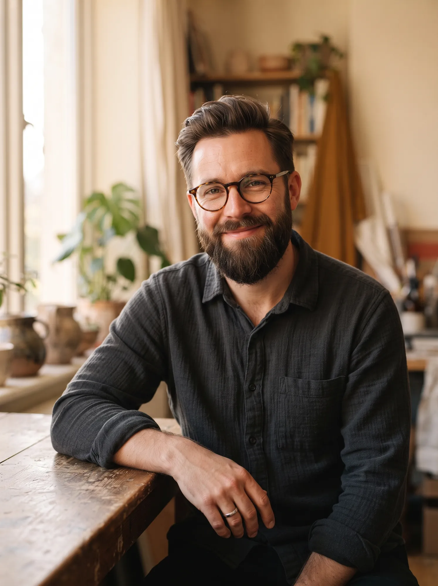 Portrait of Ben Hartley