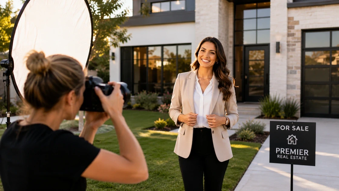 A real estate professional batch-creating custom social media graphics inside a structured Canva brand kit workspace.
