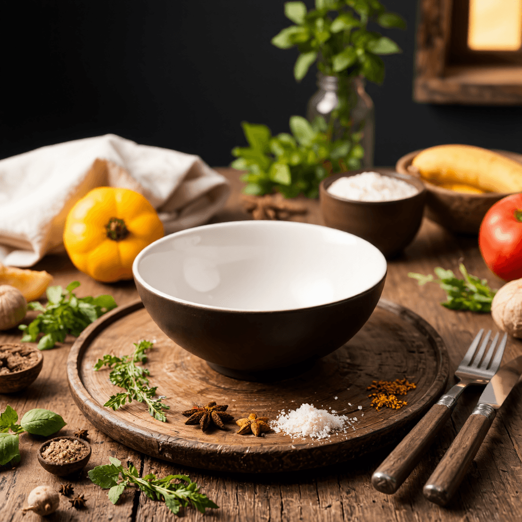 product photography of Gourmet dishware