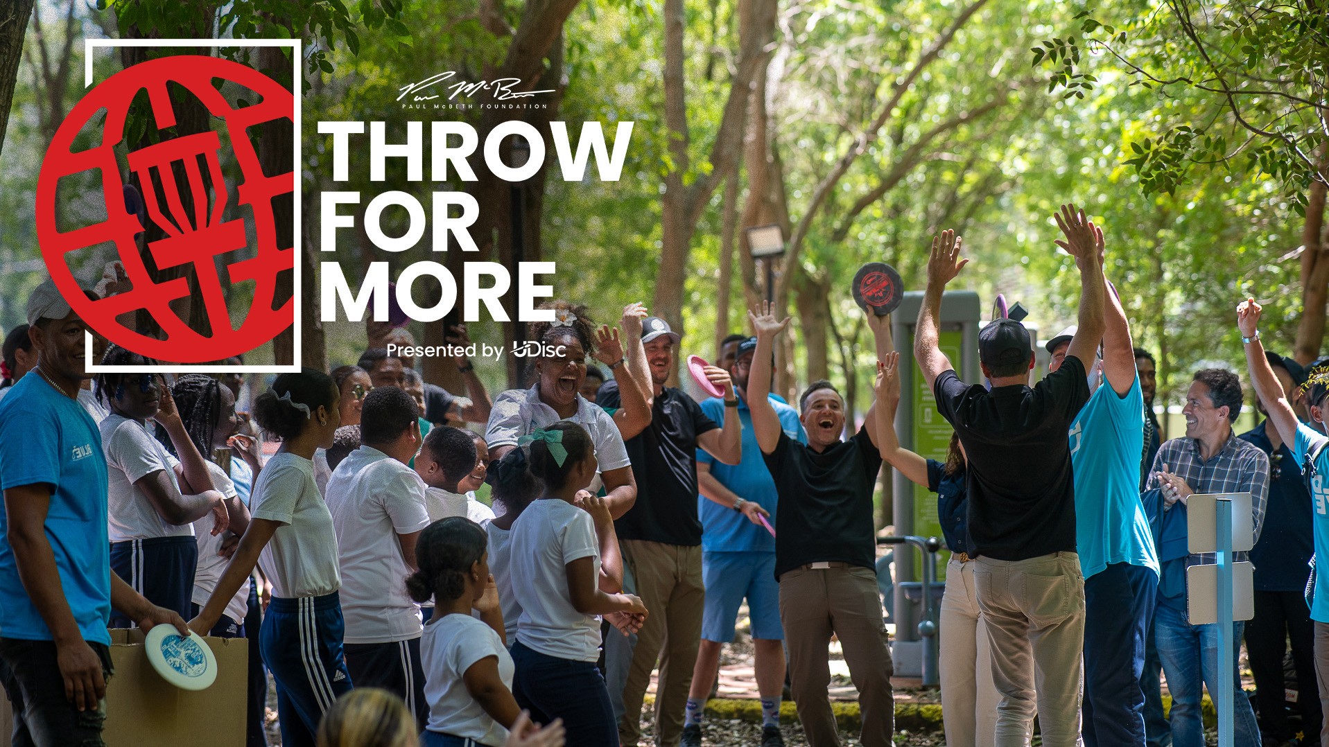 Throw For More disc golf fundraiser by Paul McBeth Foundation