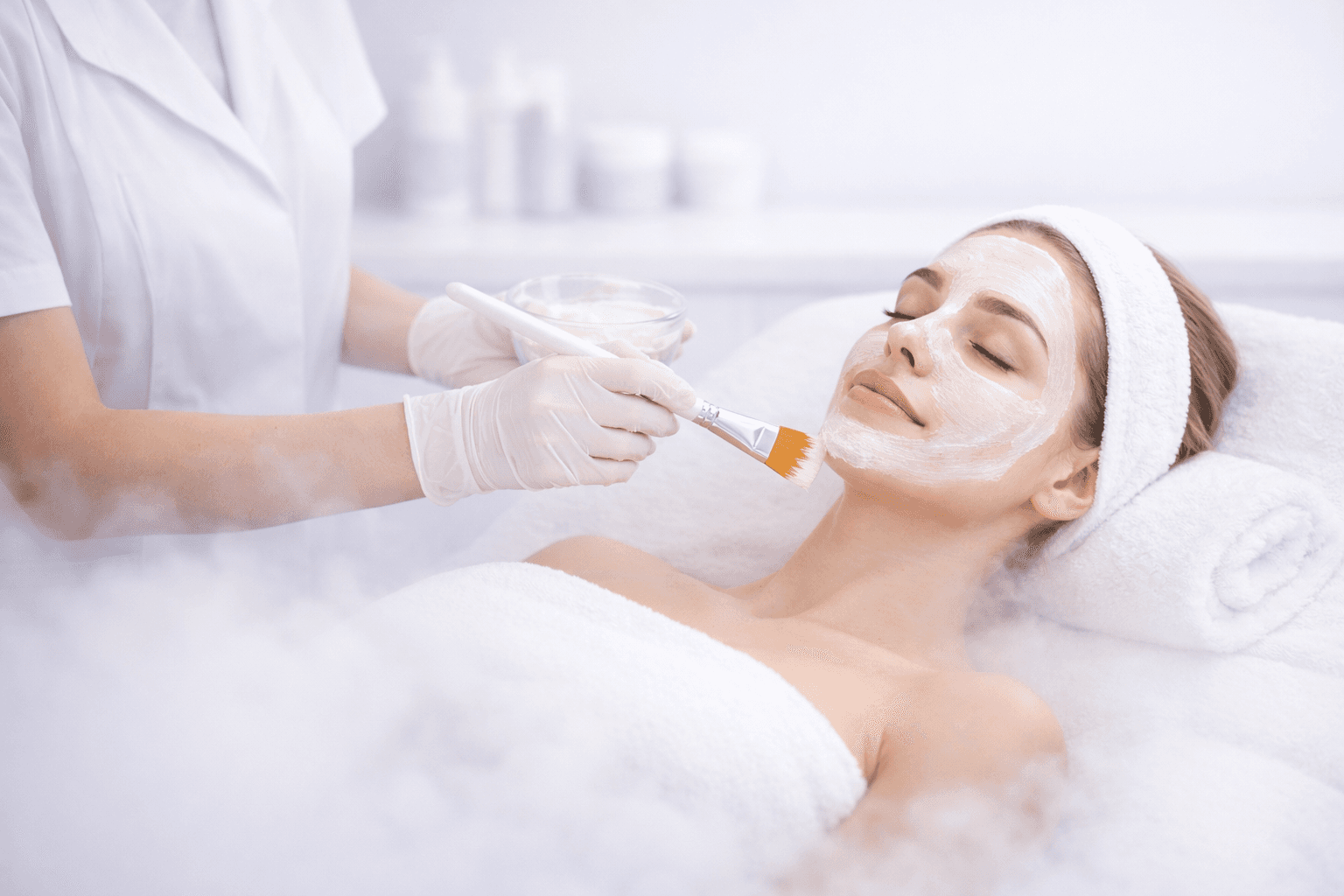 Photo of a cosmetic procedure