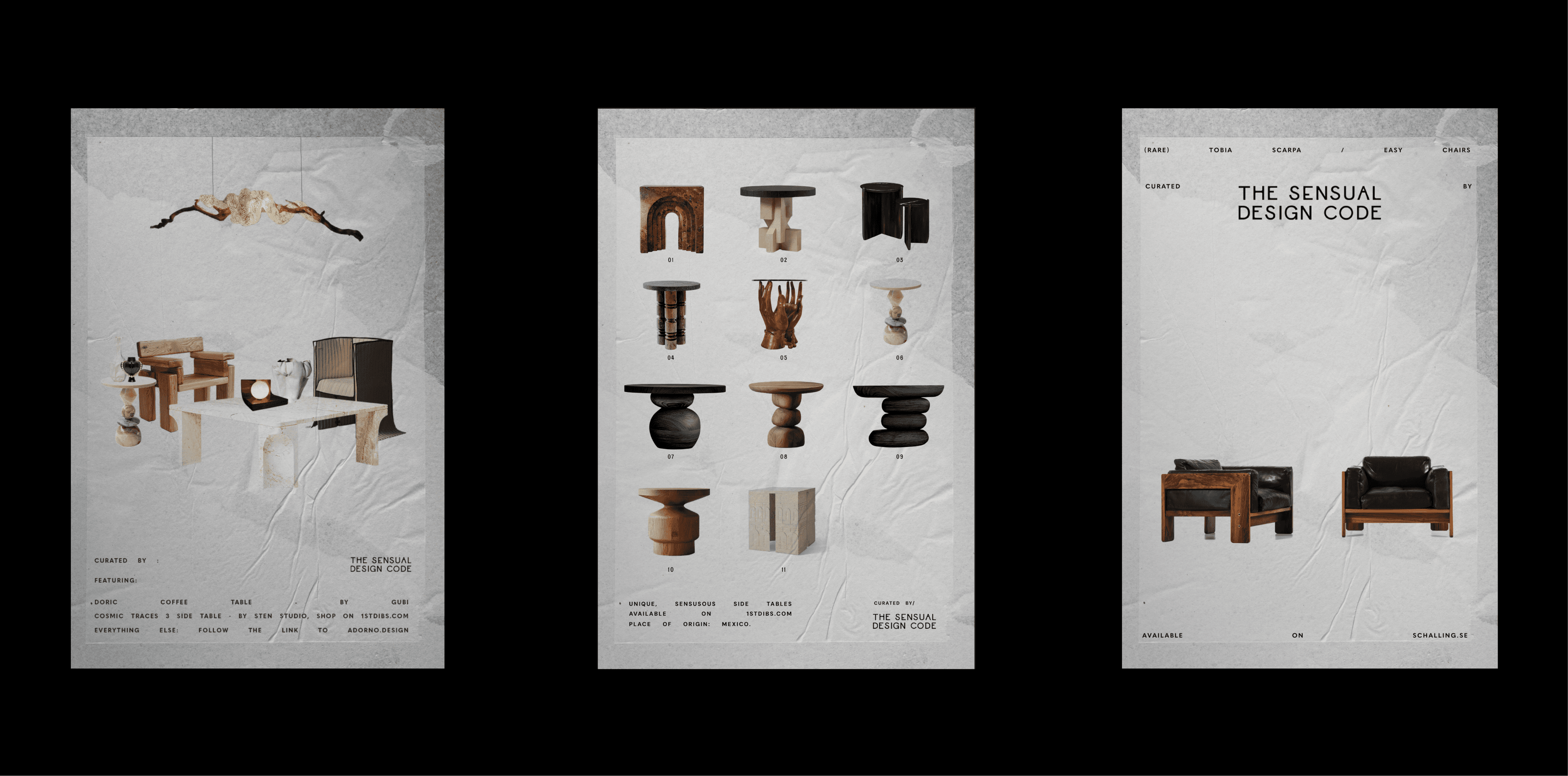 the sensual design code social posts - interior styling by selina donohoe