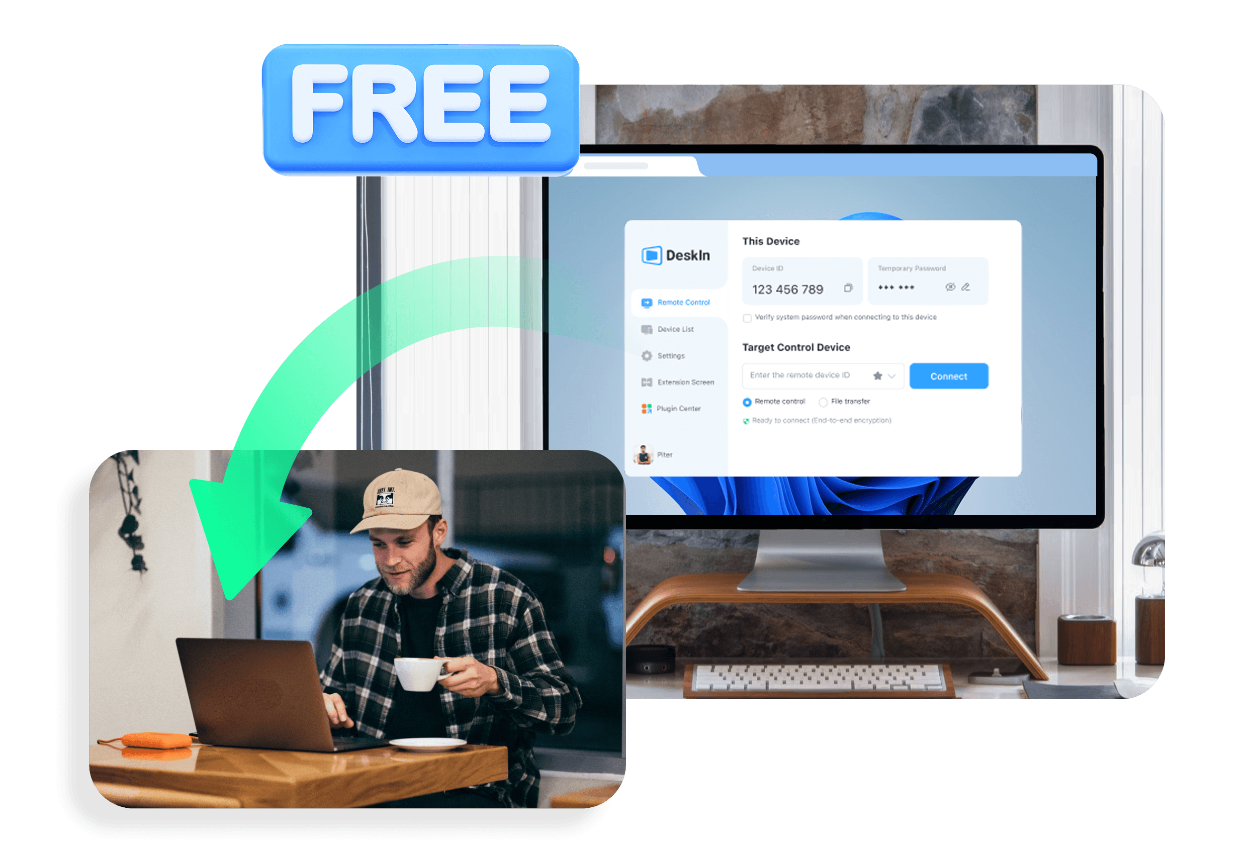 DeskIn Free Features for More Convenient Remote Work
