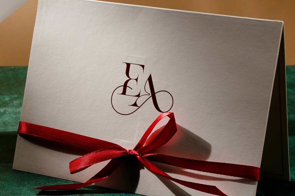 Invitations for Private couple printed on designer paper with digital printing.