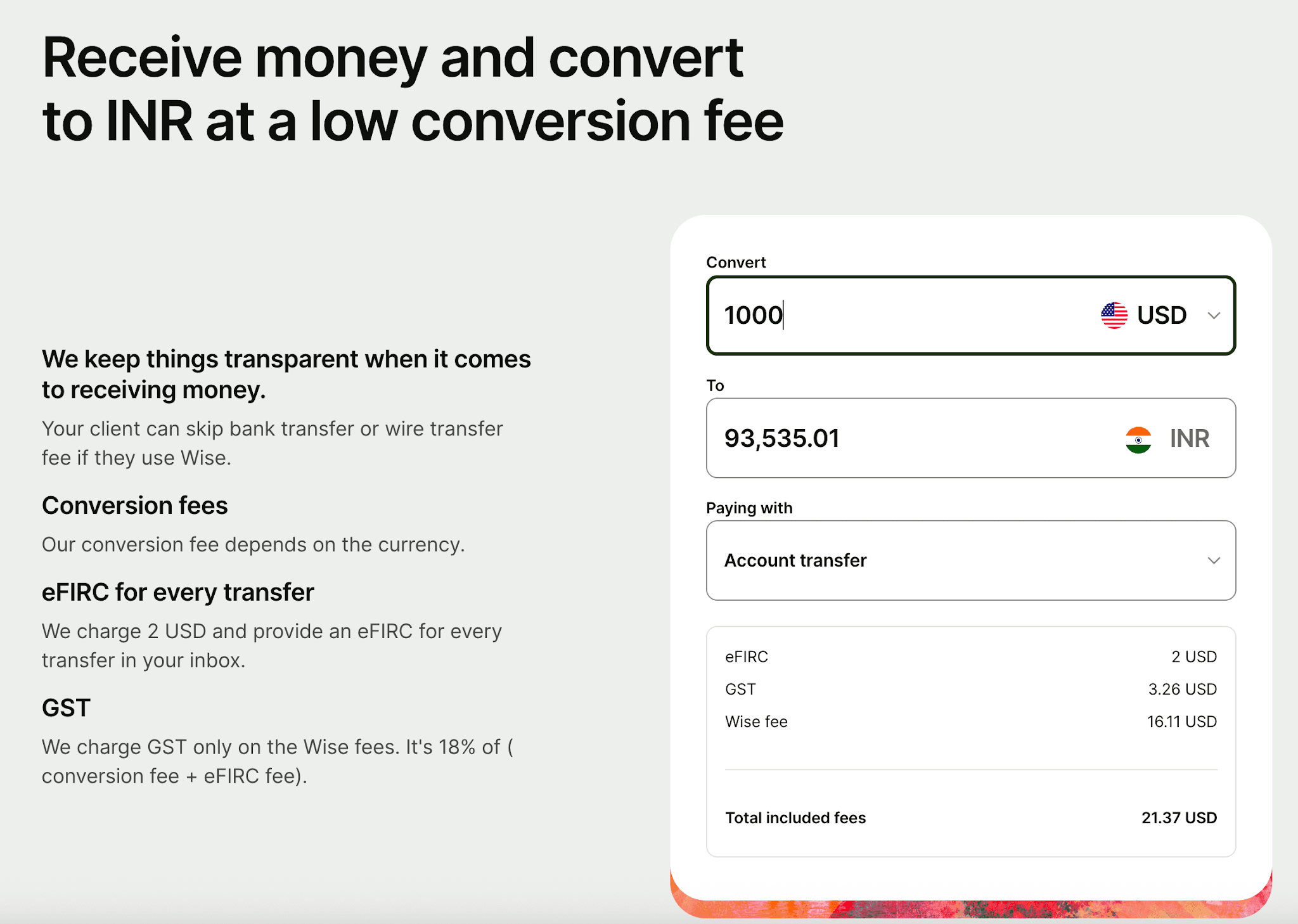 Wise international payment review