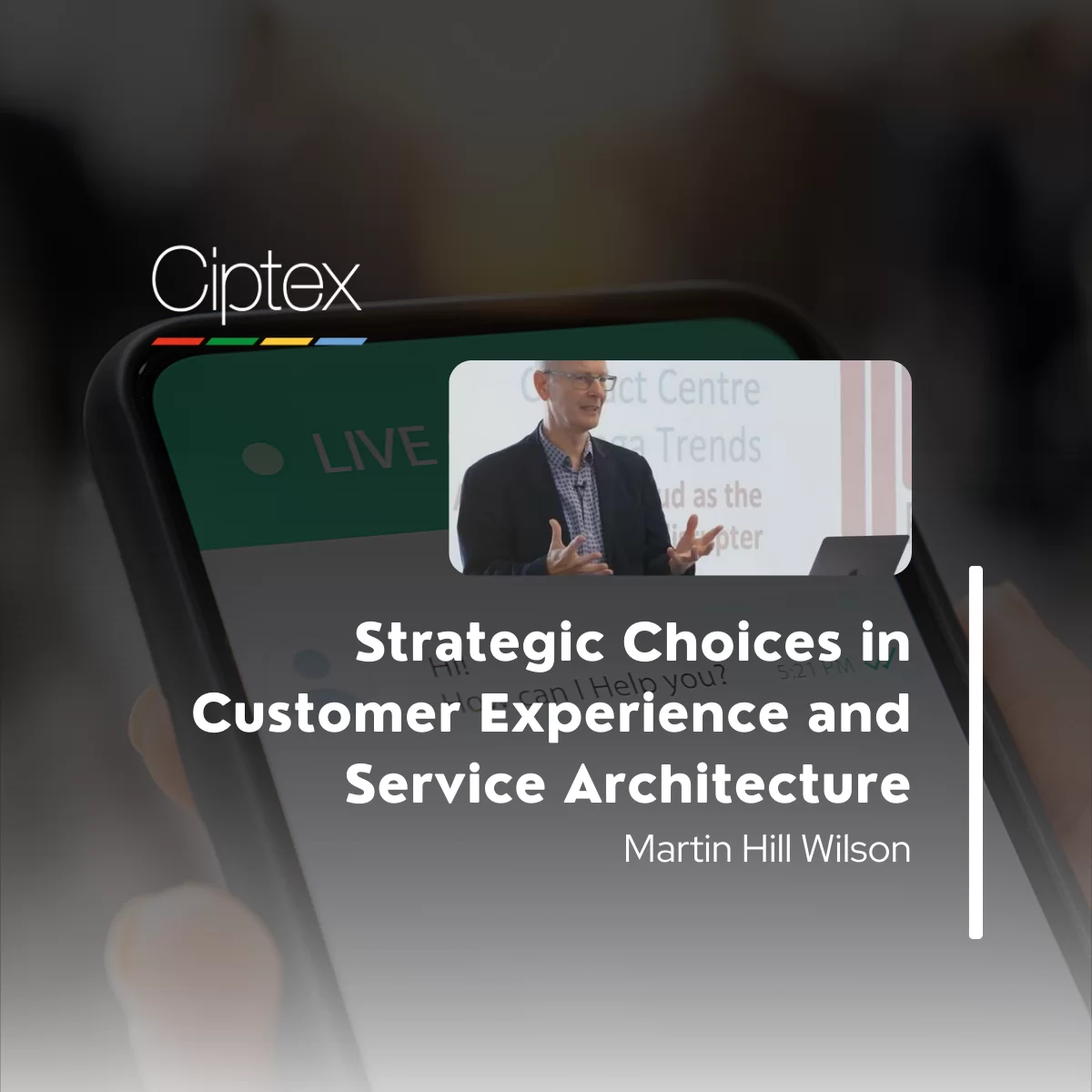 Image of a man presenting.